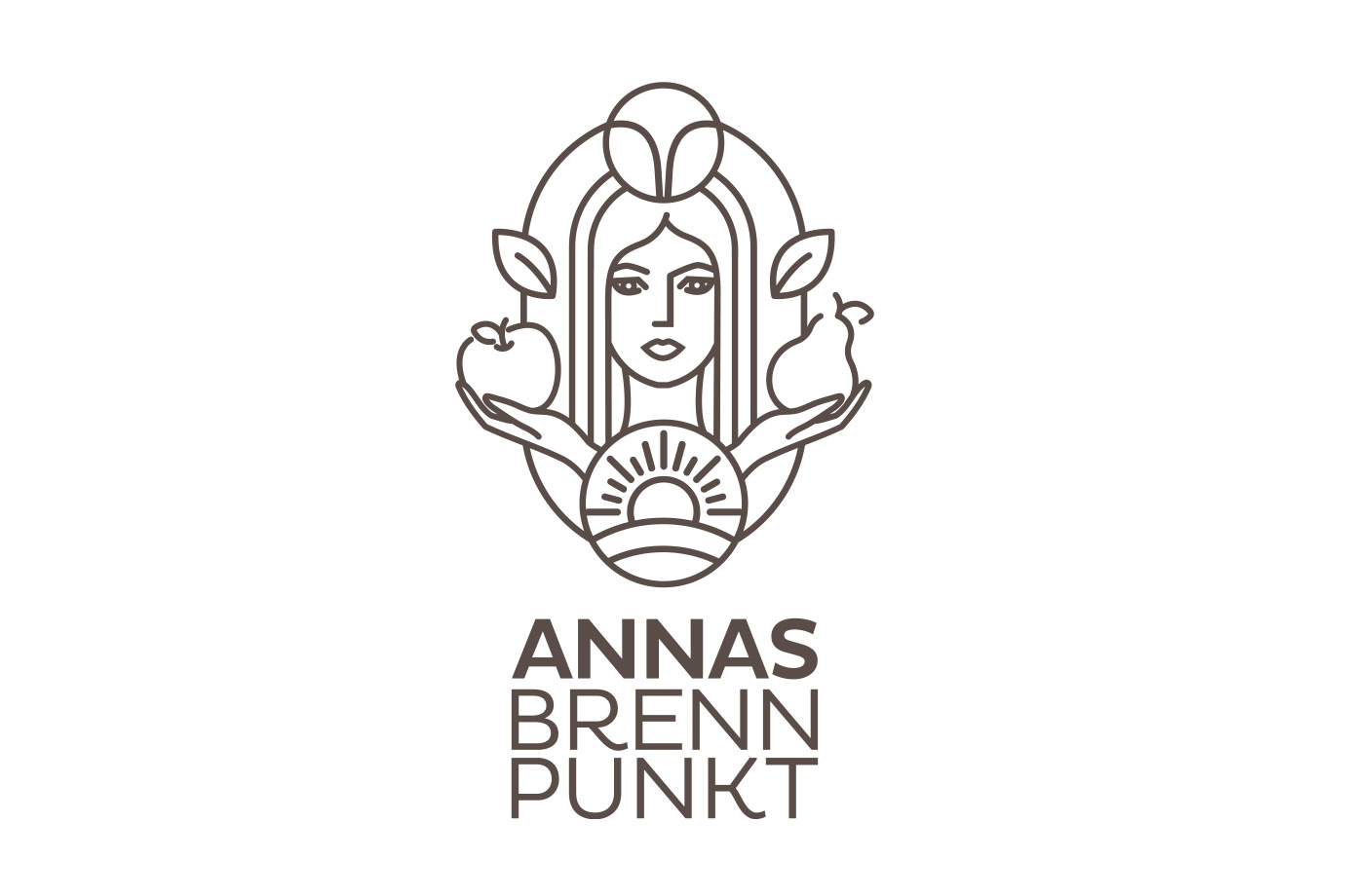 Annas Brennpunkt Sommerhausen, Logodesign by Buero Maiwald