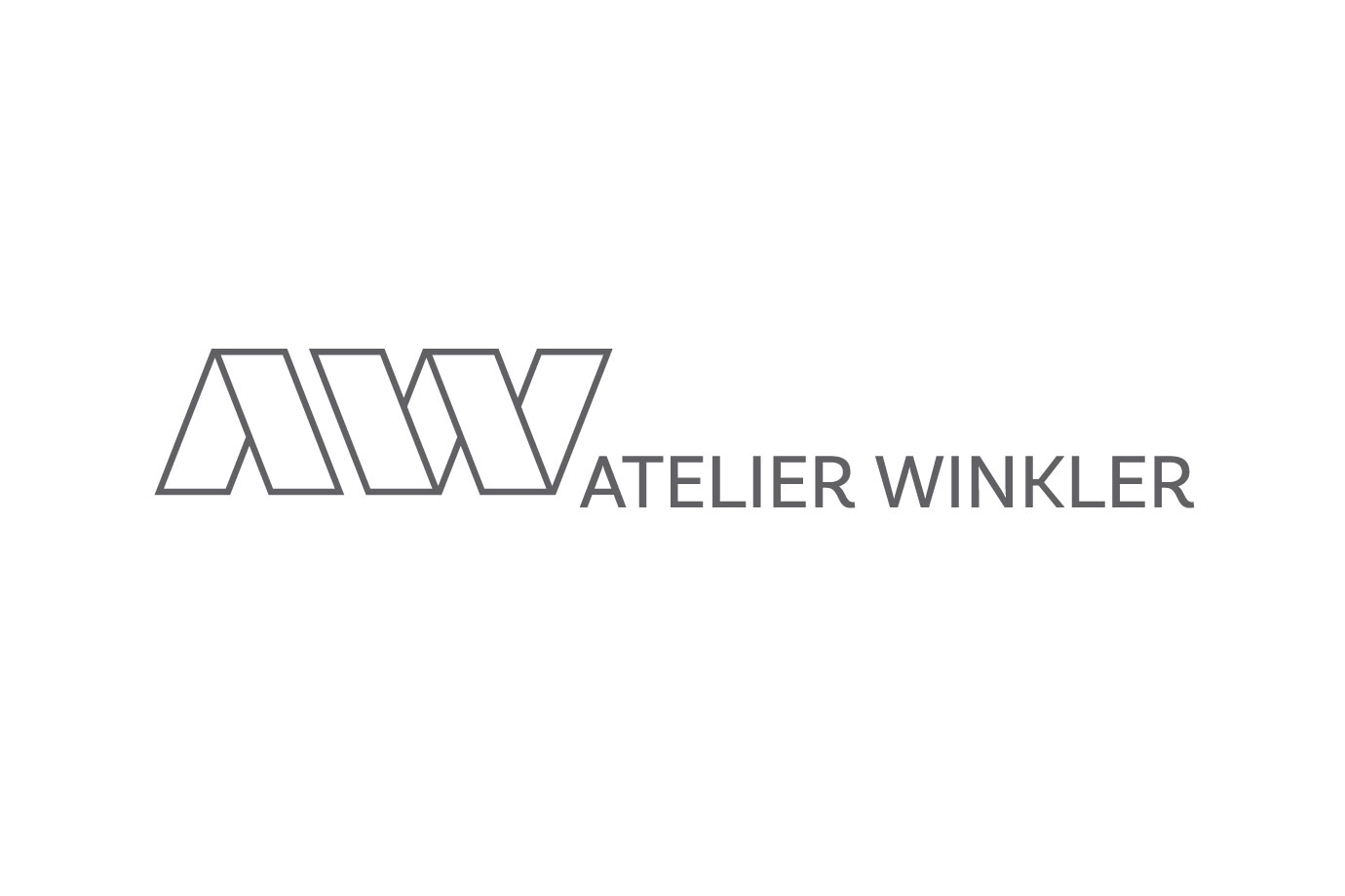Logoentwicklung: Atelier Winkler, Architekt