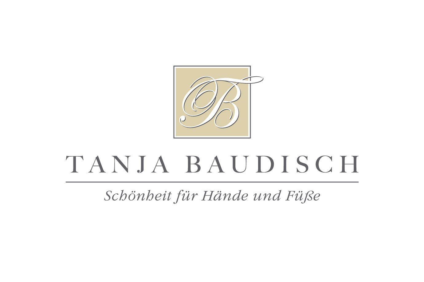 Logoentwicklung: Tanja Baudisch, Maniküre & Pediküre