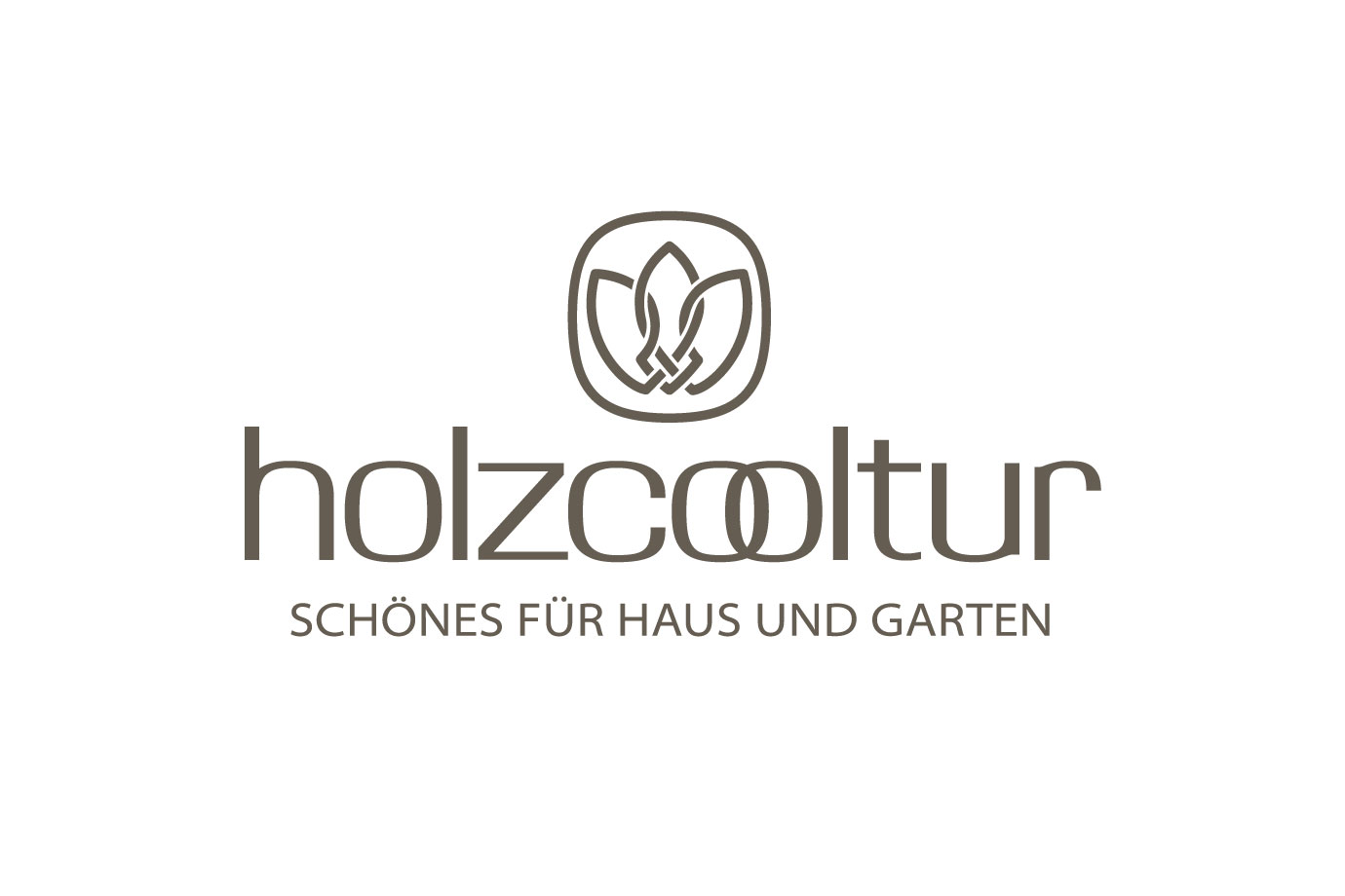 Logoentwicklung: Holzcooltur Wohnaccessoires