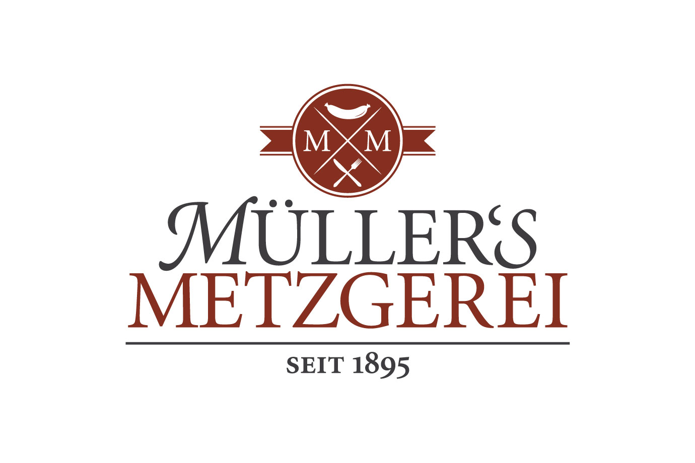 Logoentwicklung: Müller's Metzgerei
