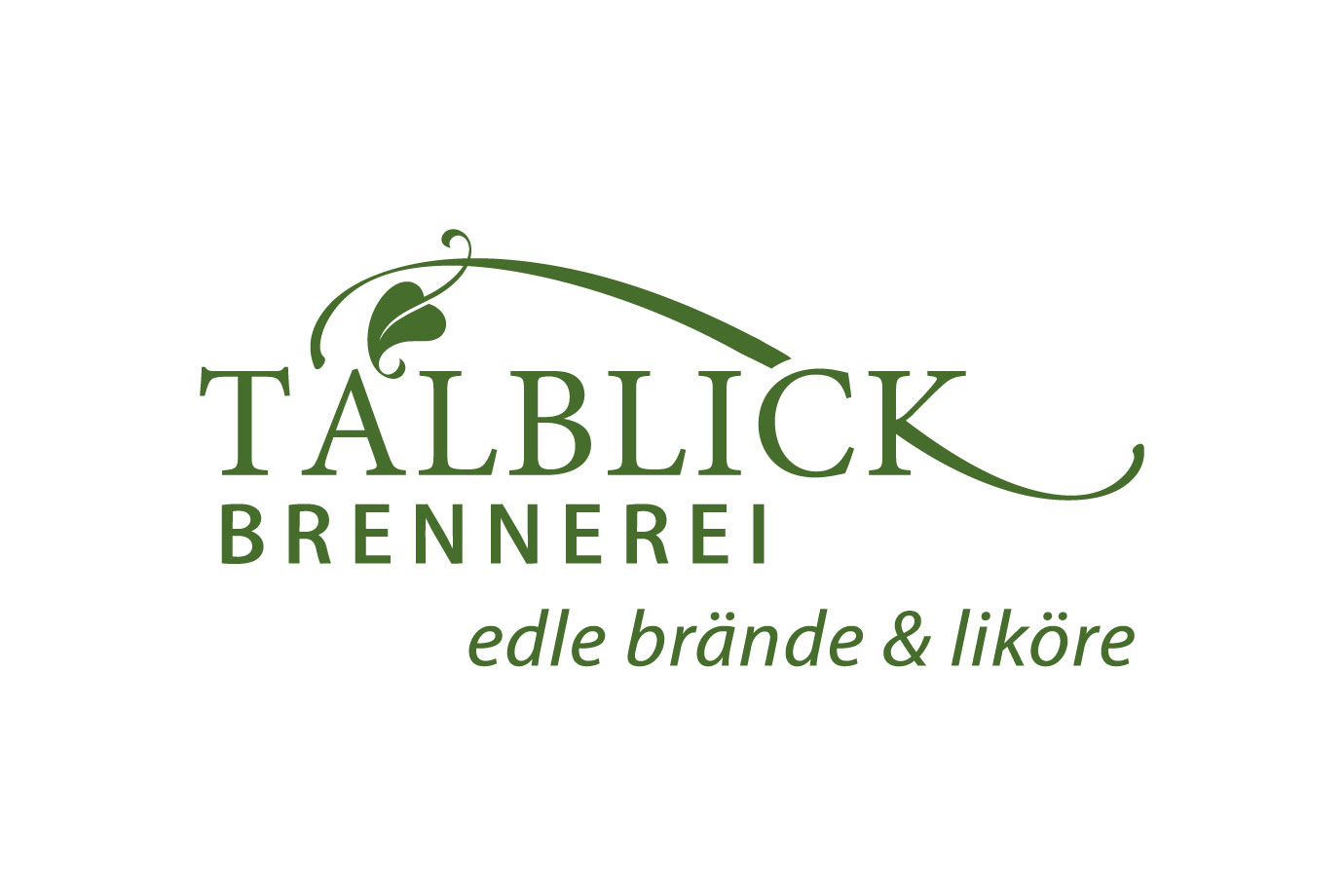 Logoentwicklung: Talblick Brennerei