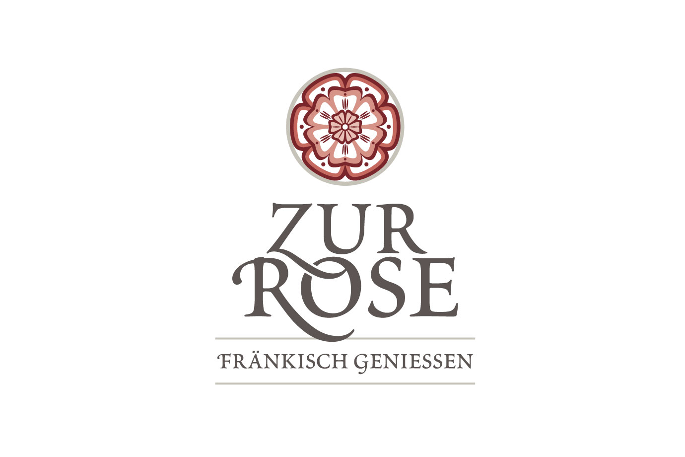 Logoentwicklung: Zur Rose, Restaurant