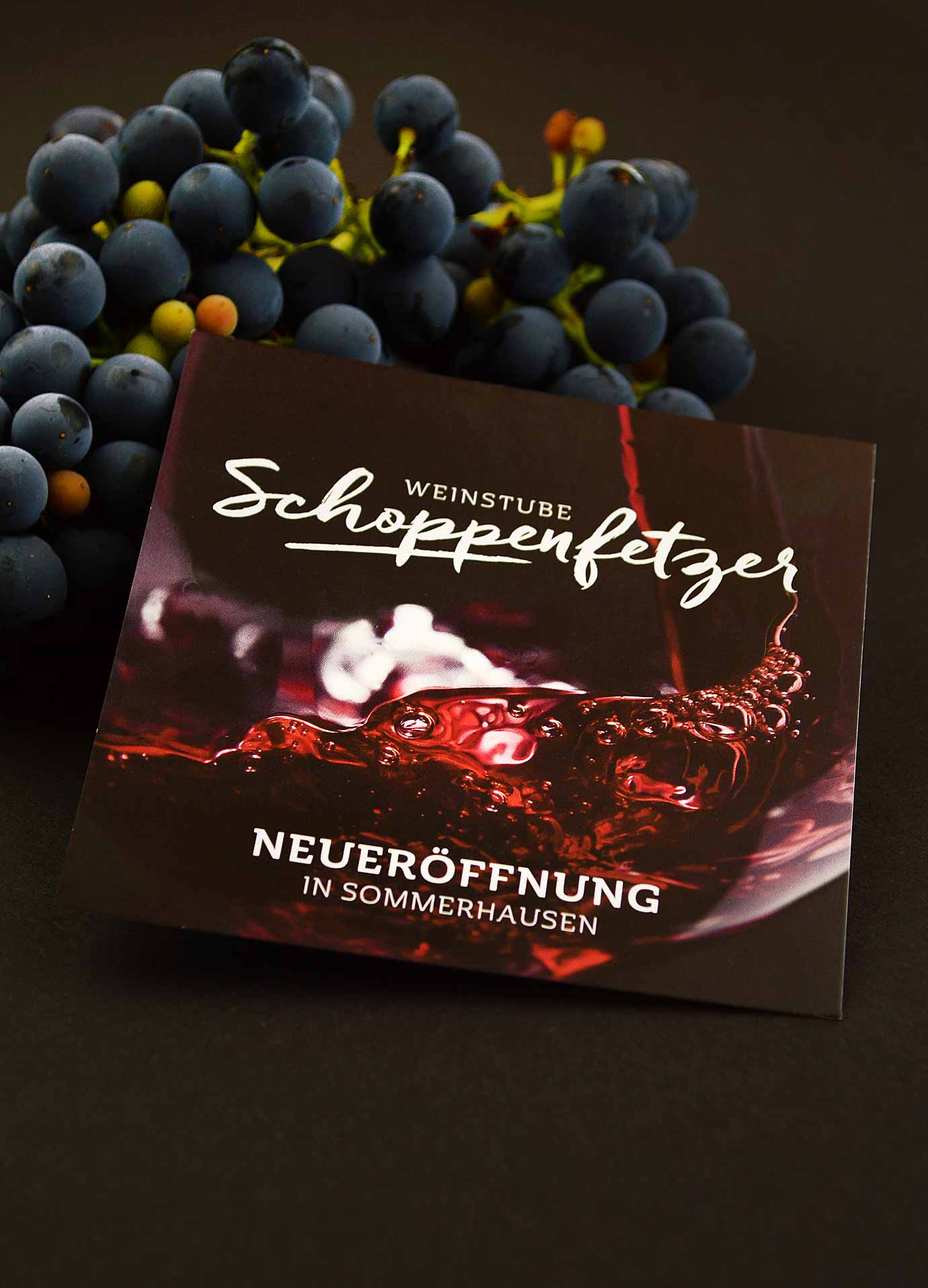 Weinstube Schoppenfetzer, Mini-Flyer